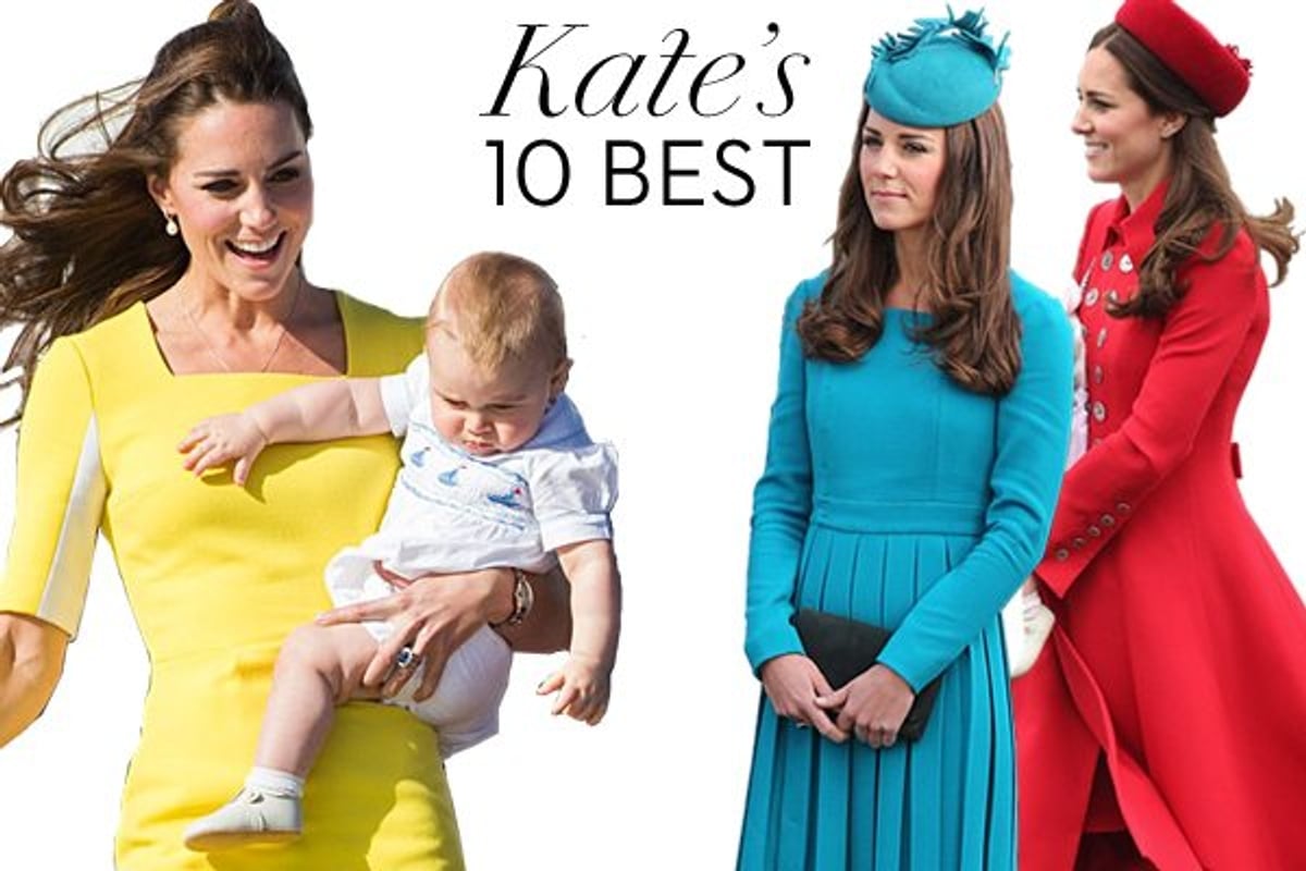 kate middleton top 10 royal tour