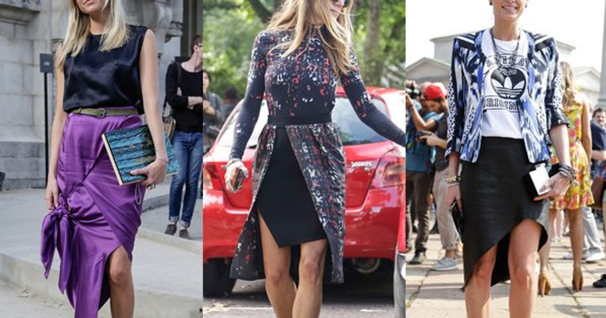 How to wear asymmetrical hems: 10 lessons we learned from street style  stars - FASHION Magazine