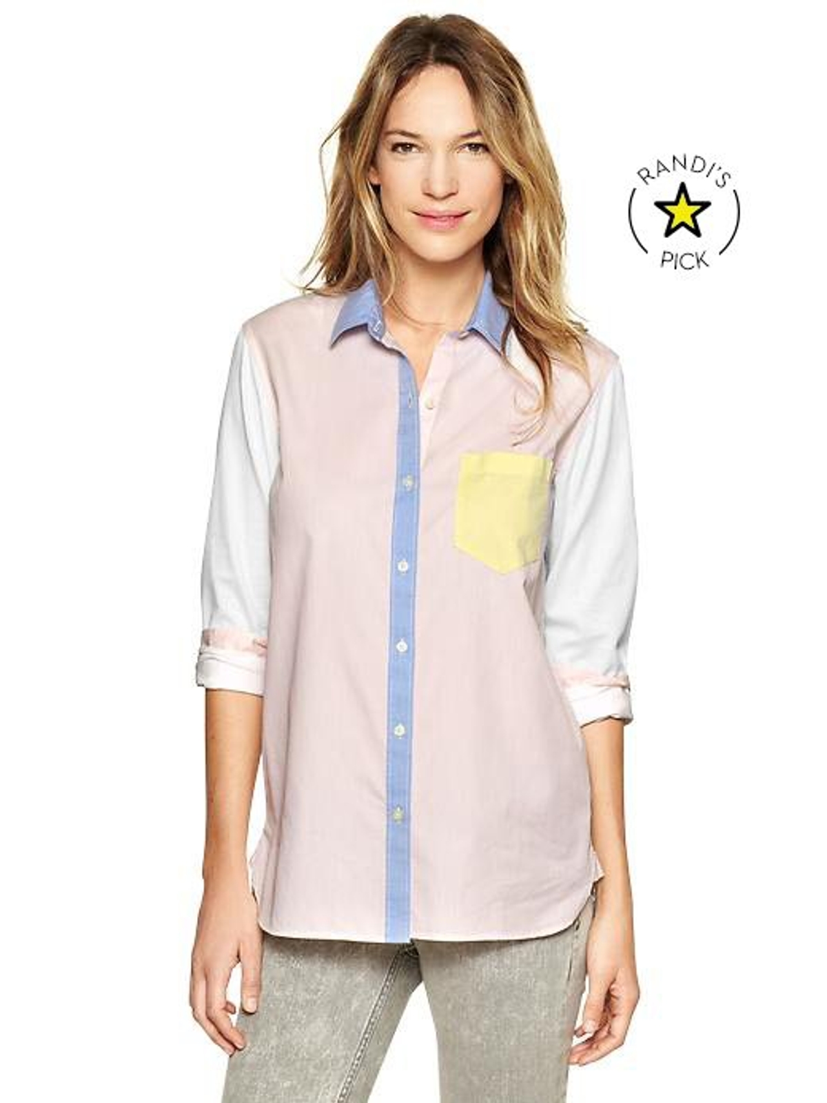 Gap Colourblock Button Down