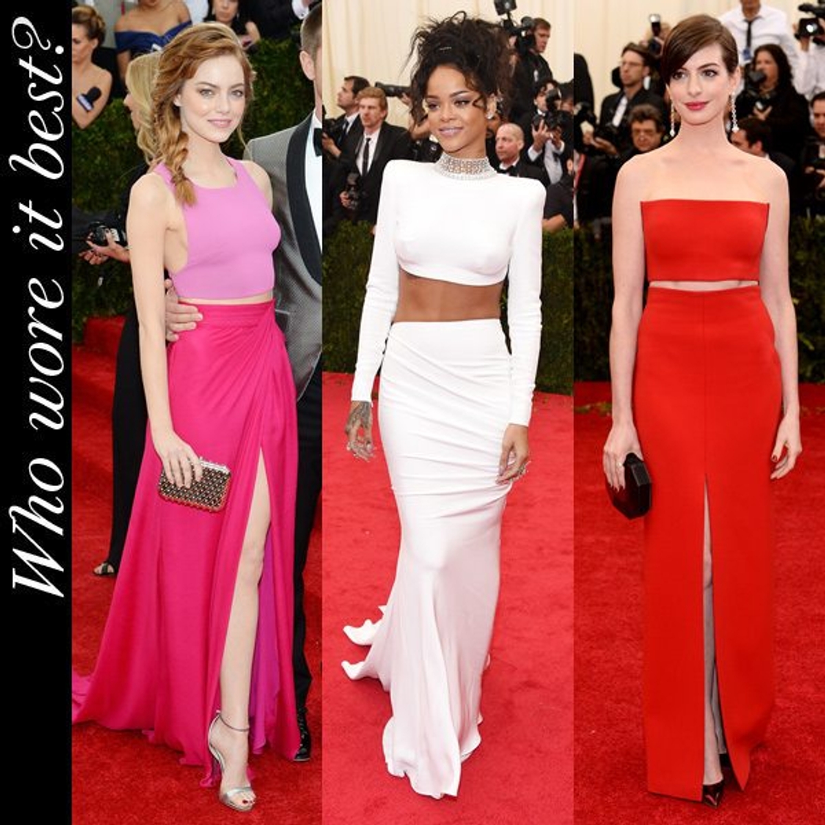 Met Gala 2014 Crop Top