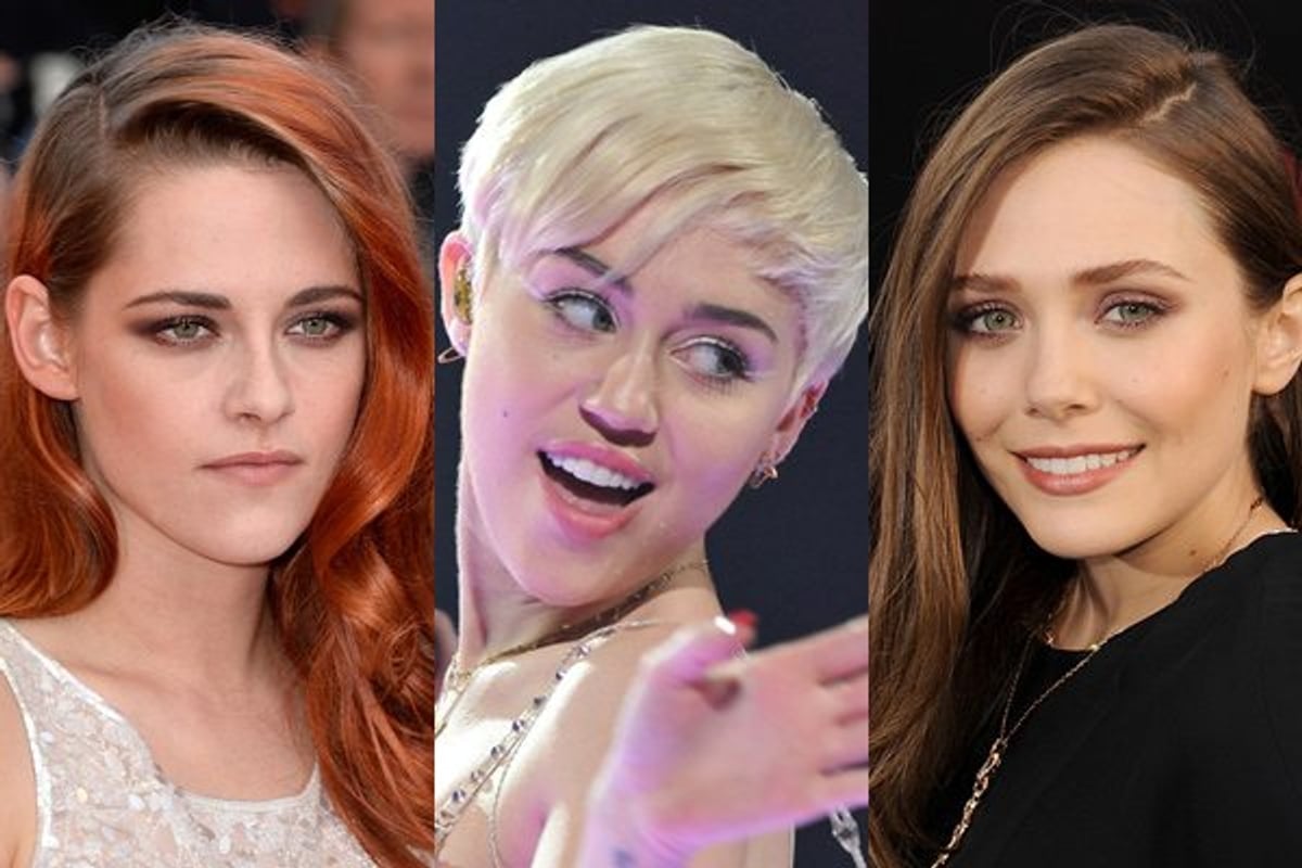 celebrity hair transformations