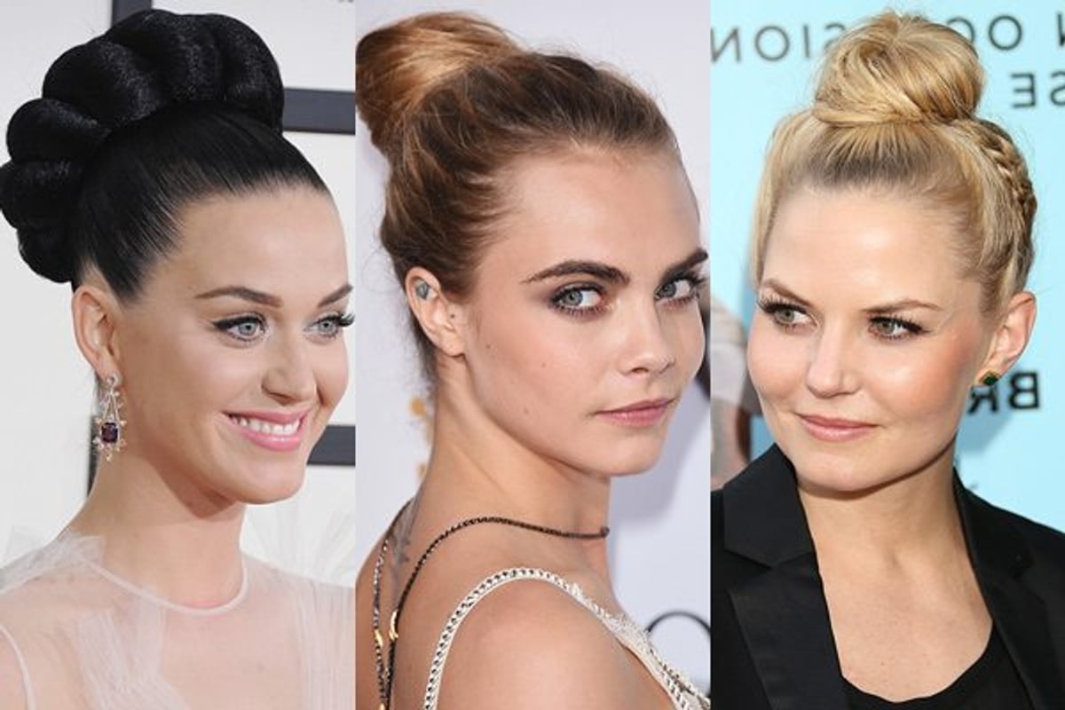 celebrity top knot