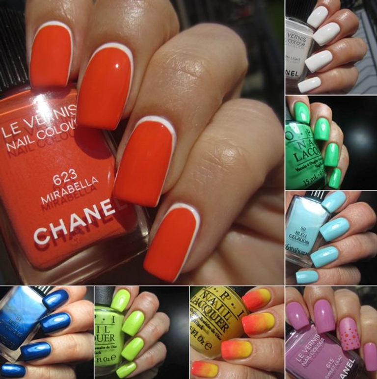 summer nails eugenia