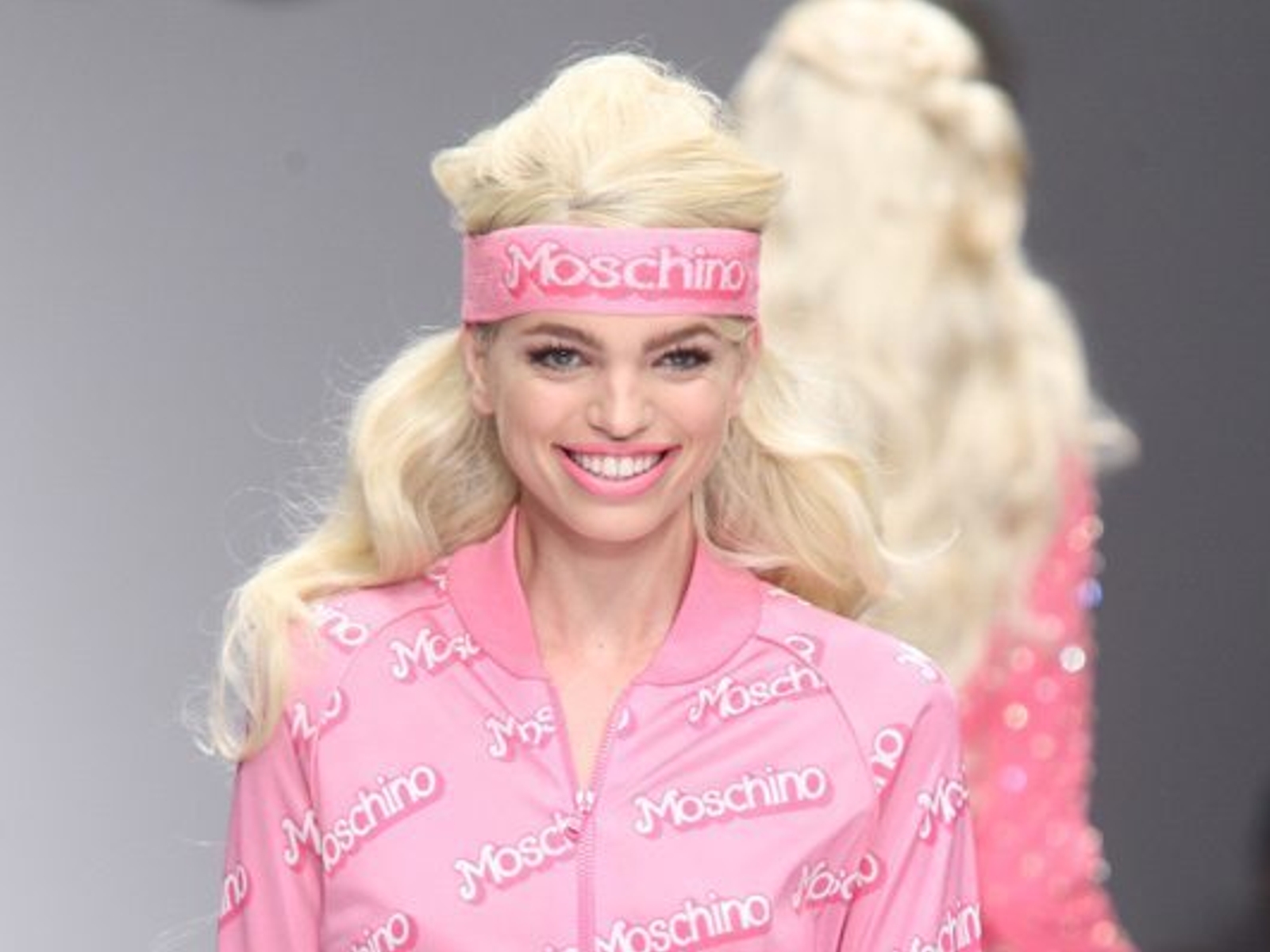 Pink is the new black? Jeremy Scott has us convinced with the