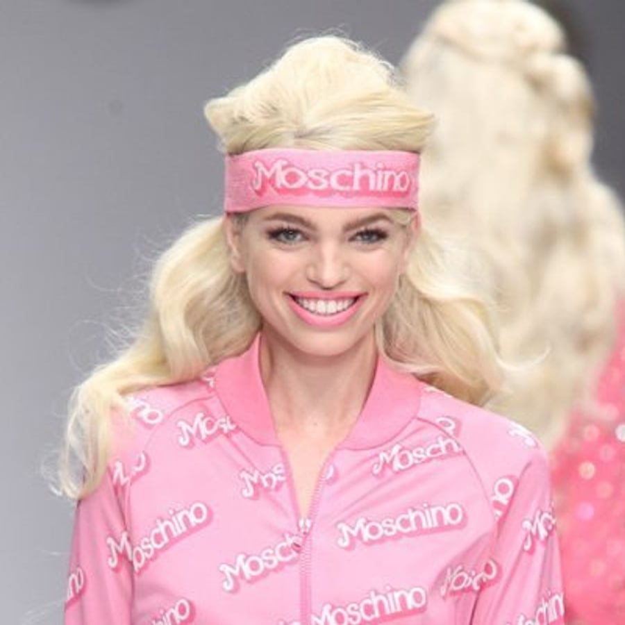 Pink is the new black? Jeremy Scott has us convinced with the