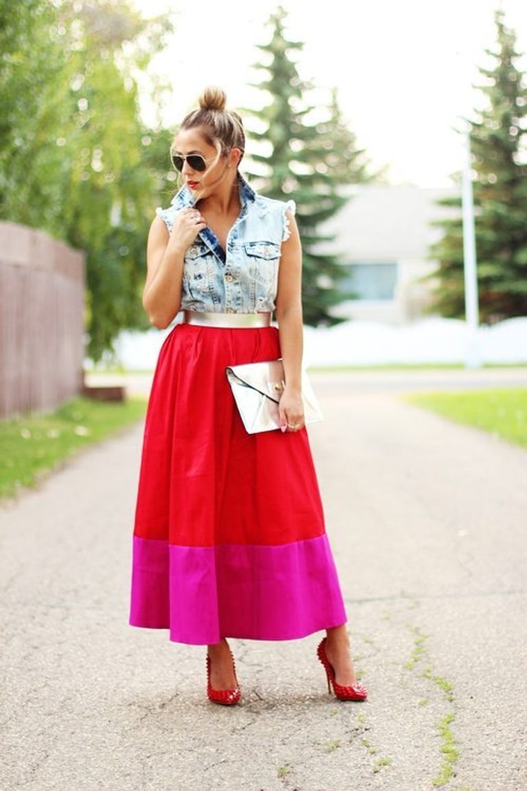 Midi Skirt Lyndsey Forest