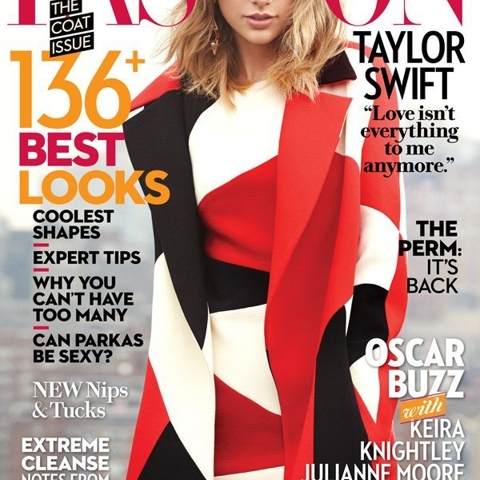 FASHION Magazine November 2014 Cover: Taylor Swift