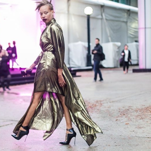Street Style, Toronto: 25 snaps from outside of the first night of fashion week