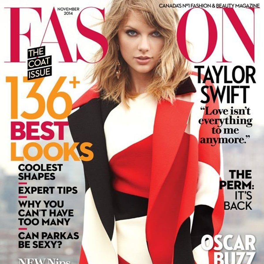 FASHION Magazine November 2014 Cover: Taylor Swift - FASHION Magazine