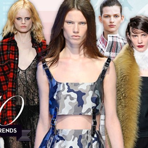 Fall fashion 2013: The top 10 trends on the runways this season