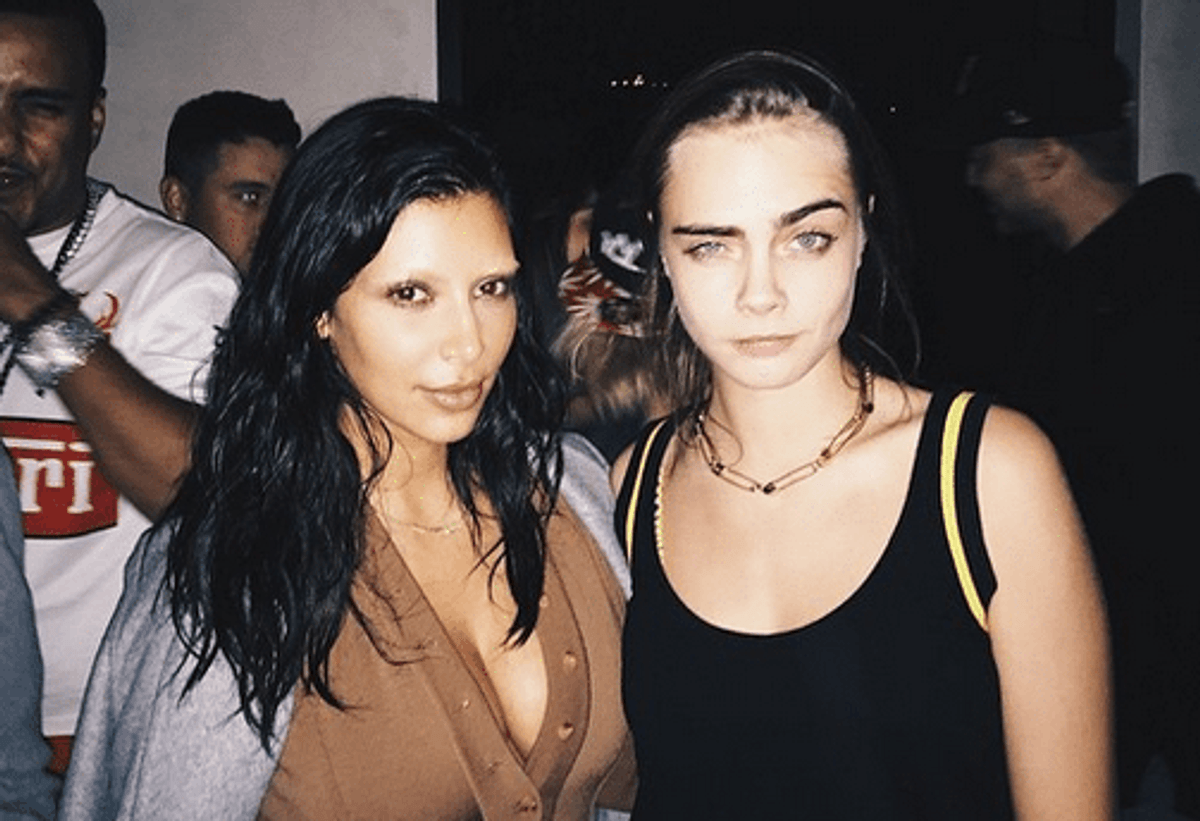 Stop everything: Kim Kardashian bleached her eyebrows