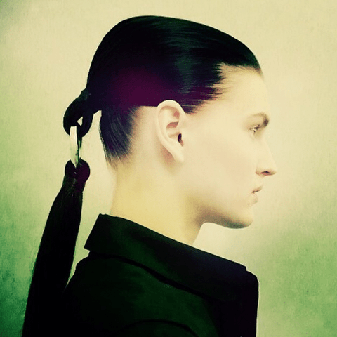The Dior Spring 2015 Couture show hops on the BDSM train with fetish-inspired hair