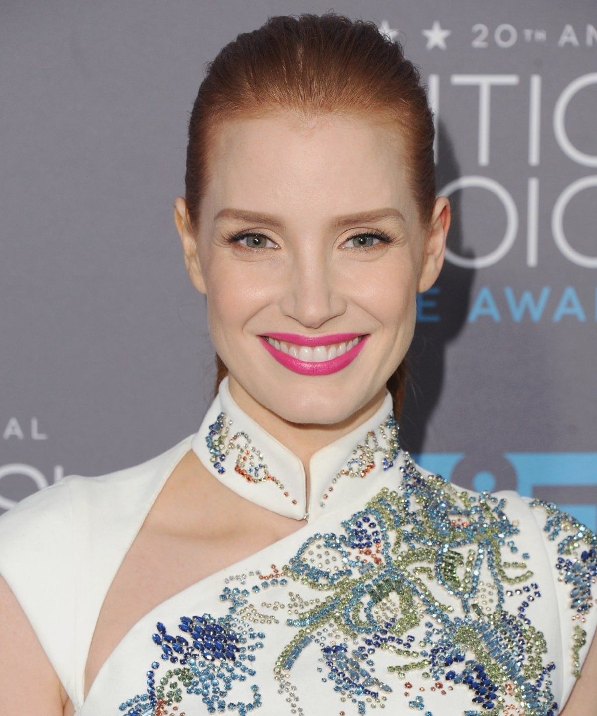 Jessica Chastain wore the most epic braid to the 2015 Critics' Choice Awards