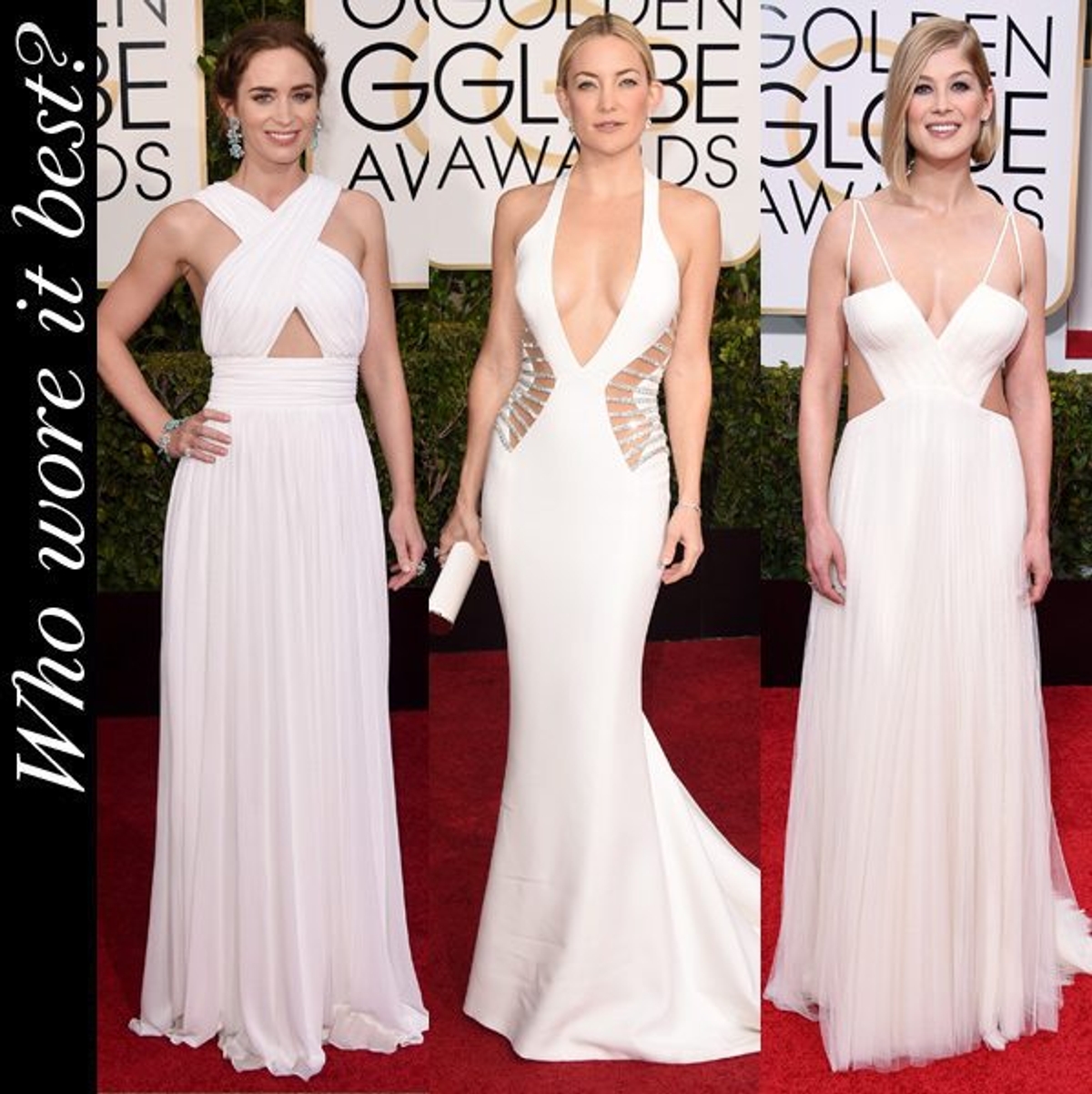 Golden Globes 2015: Who wore the white cutouts trend best on the red carpet? - FASHION Magazine Golden Globes 2015: Who wore the white cutouts trend best on the red carpet? - FASHION Magazine