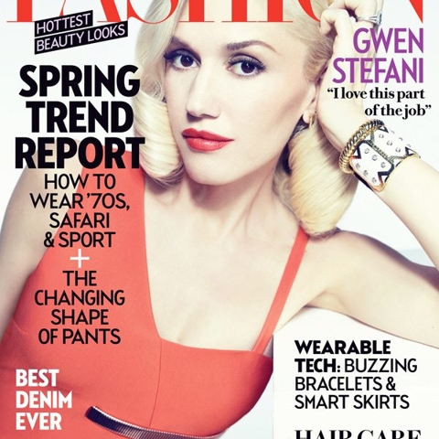 FASHION Magazine March 2015 Cover: Gwen Stefani