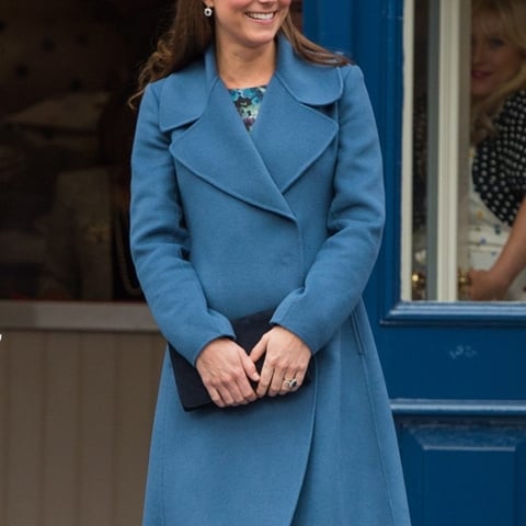 Kate Middleton debuts her latest Max Mara coat at two morning events