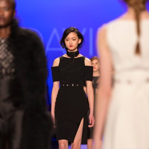 David Dixon Fall 2015: See every black-on-black look from the designer's 20th anniversary collection