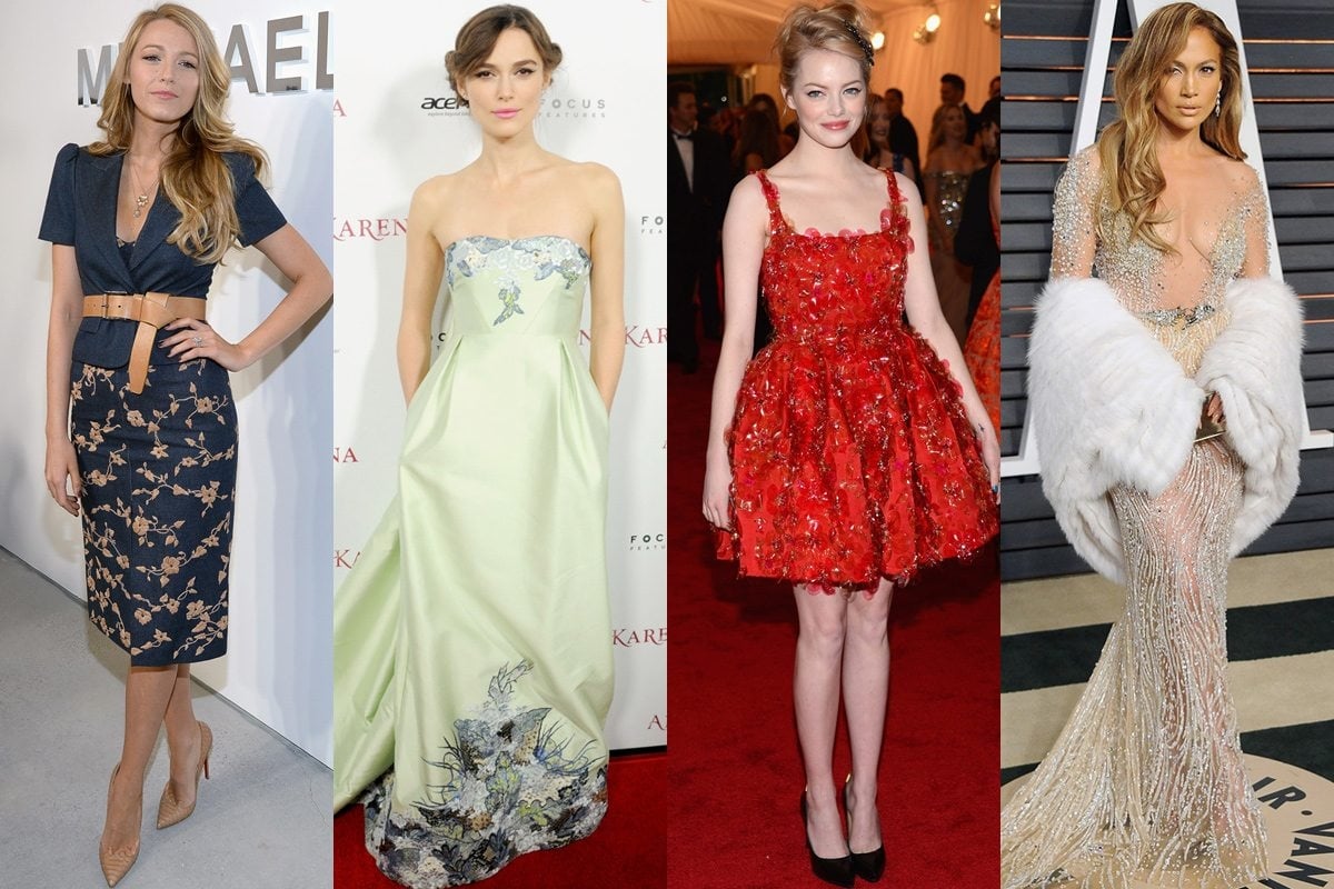 Celebrity by the designer: A guide to the favourite fashion houses of