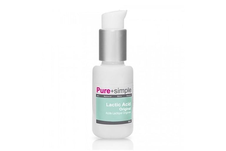 acid skincare lactic pure and simple