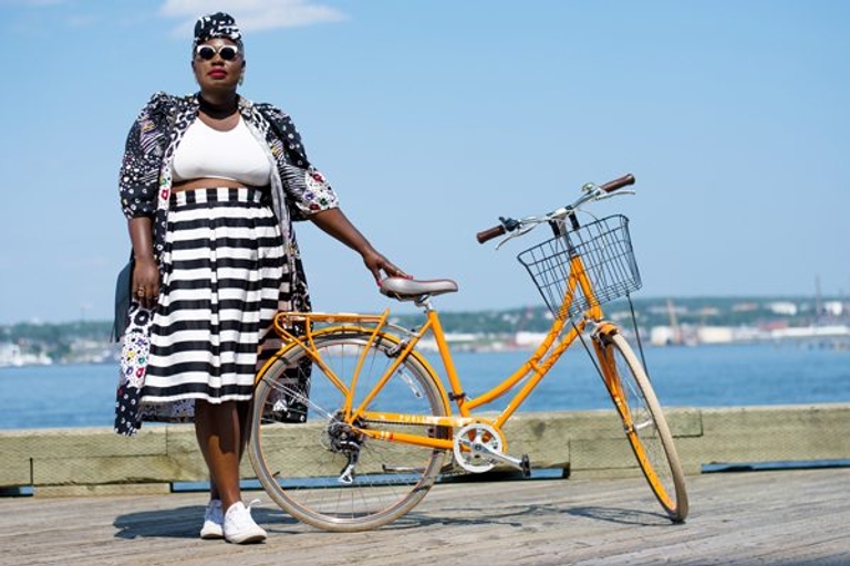 style panel bike ride