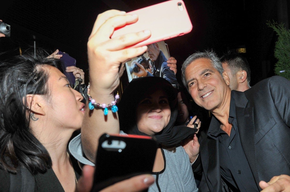 What I learned so far at TIFF 2015: George Clooney is the chillest guy in the universe