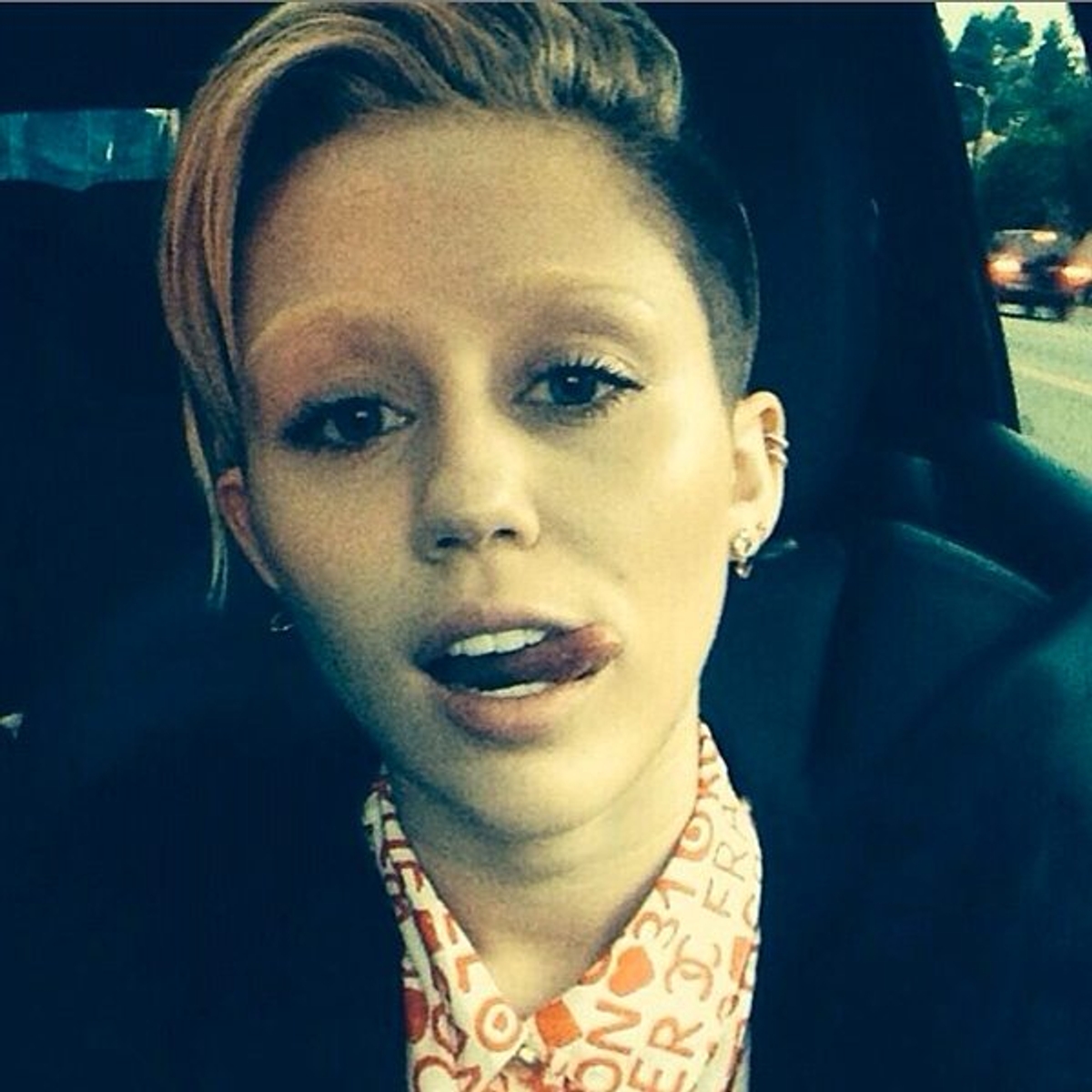 celebrity beauty reveals instagram miley cyrus