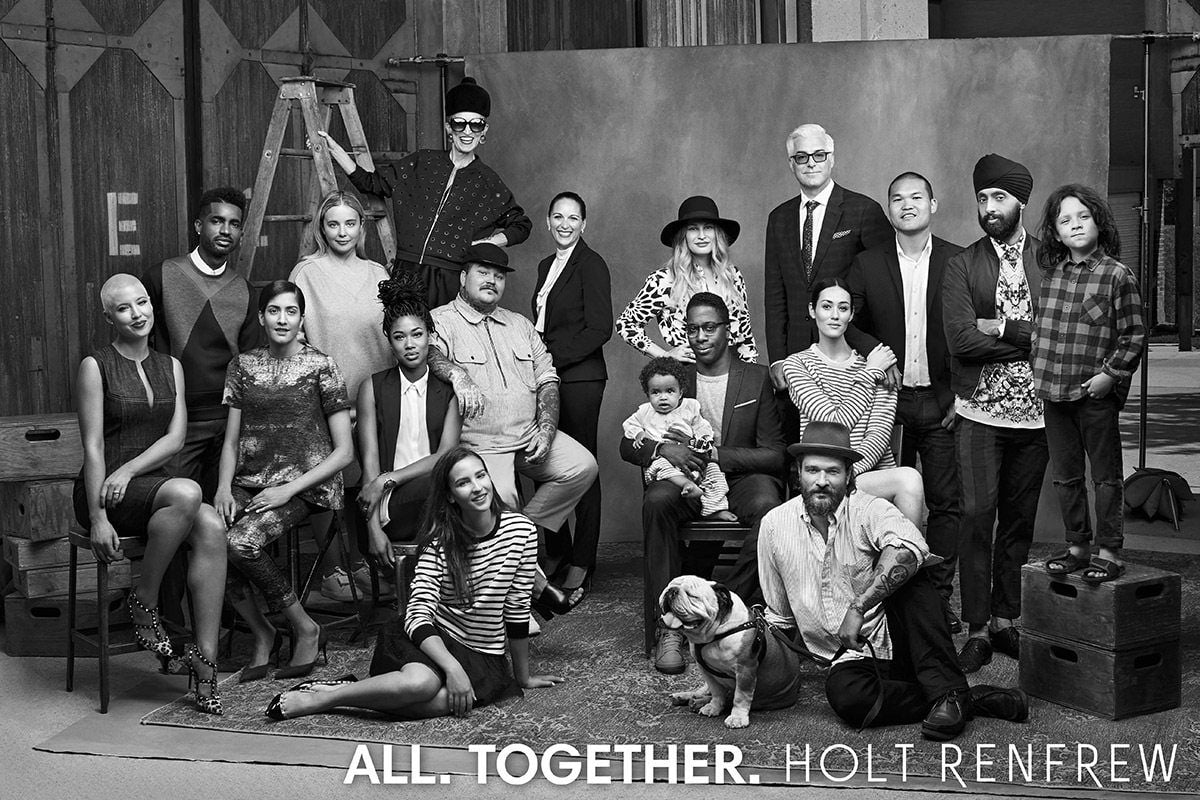 holt renfrew all together holts campaign