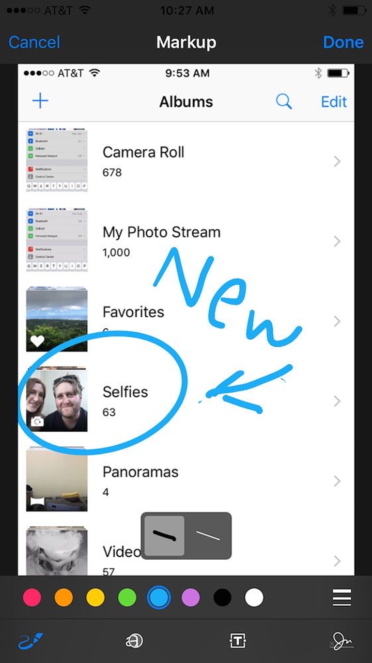 apple ios 9 features mark up emails