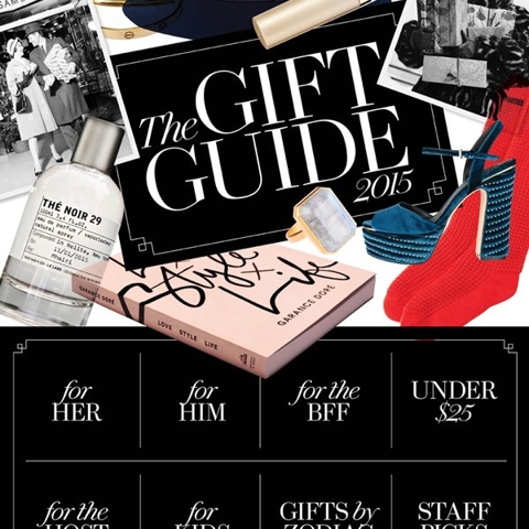 Holiday Gift Guide, 2015