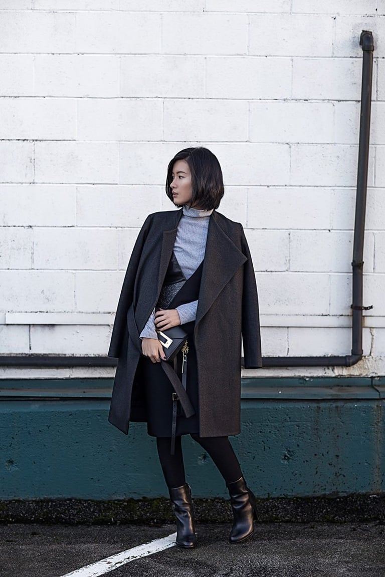 how to dress well in winter claire