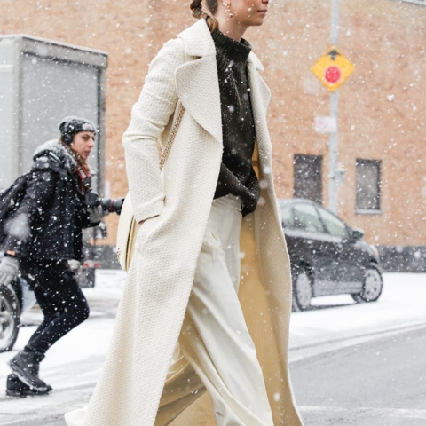 How to wear white pants in the winter: 7 tips inspired by street style stars