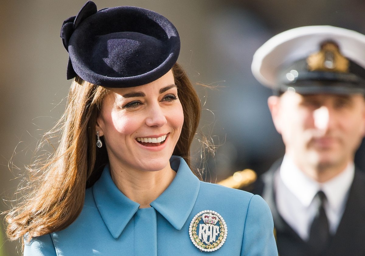 Kate Middleton's brooch takes the spotlight at RAF Air Cadets