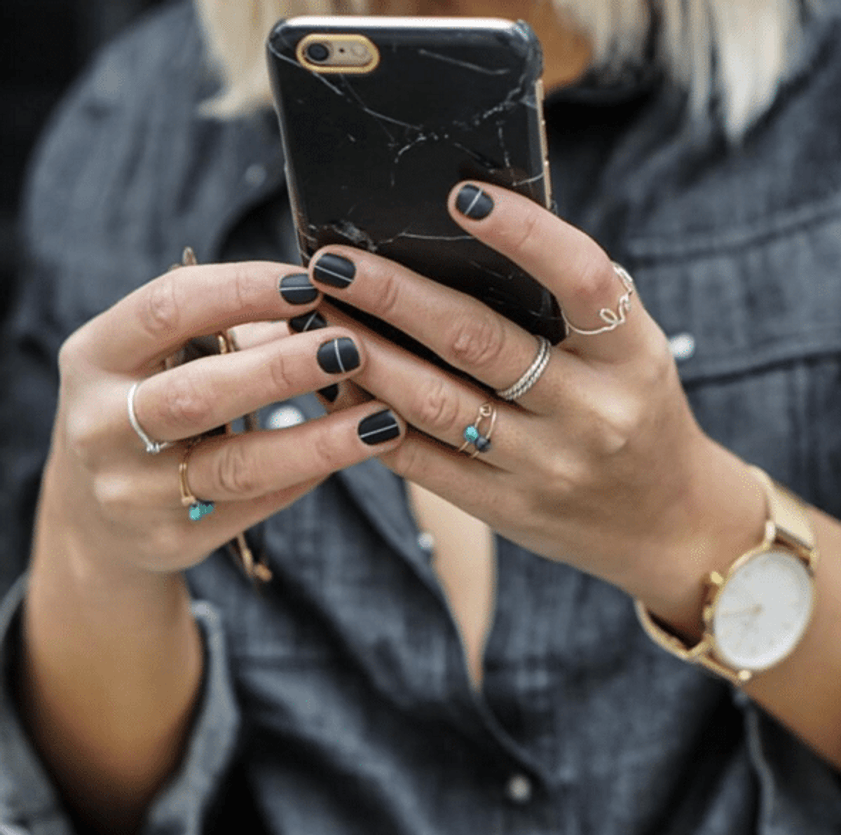 Workday Minimalist Nail Looks
