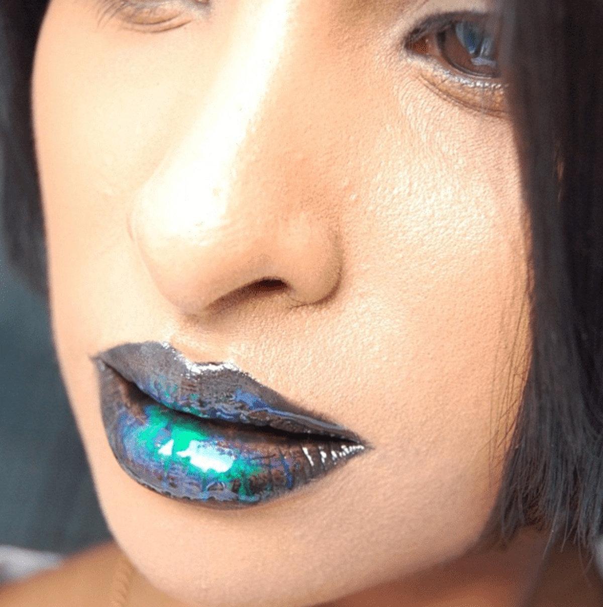 Introducing oil-slick lips, the new beauty trend currently taking over Instagram
