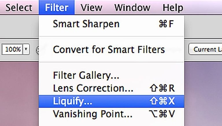how to photoshop liquify