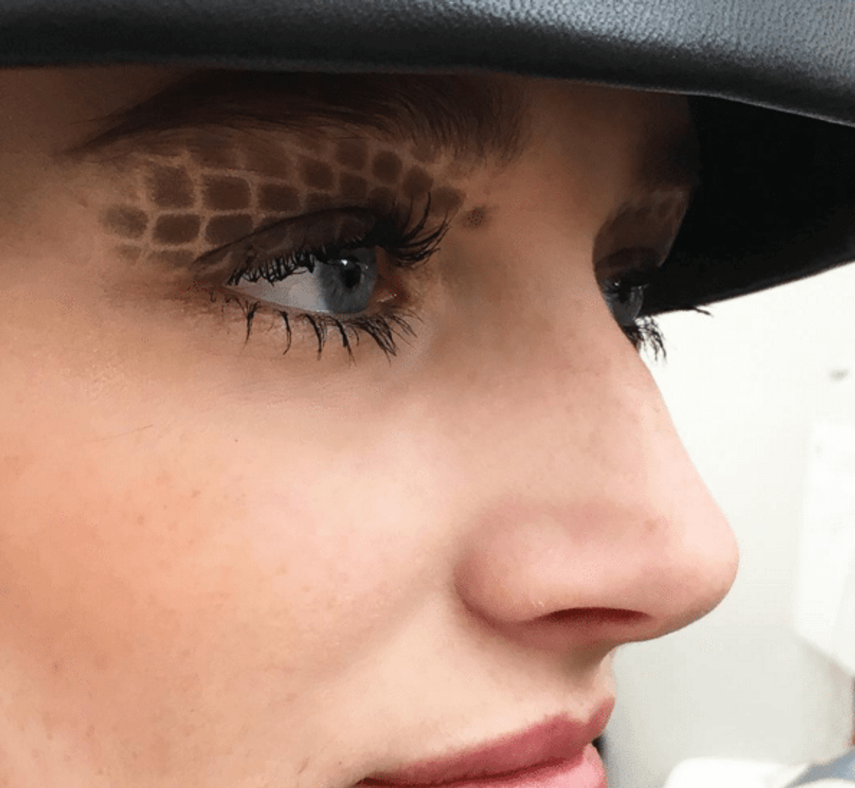 Your brow bone should look more expensive, according to the Paris Fashion Week runways