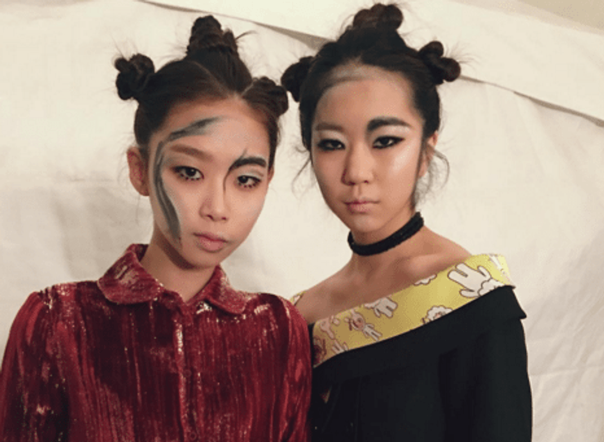 The Crazy Beauty Trend That Was All Over the Seoul Fashion Week Fall 2016 Runways