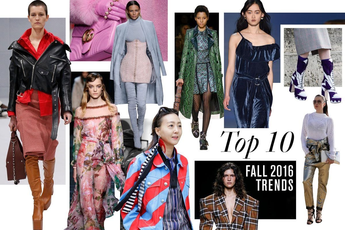 Top Fall 2016 Trends: 114 runway and street style photos of fashion month’s 10 biggest moments