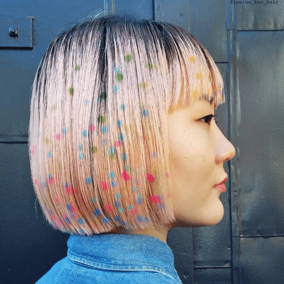 hair stenciling trend