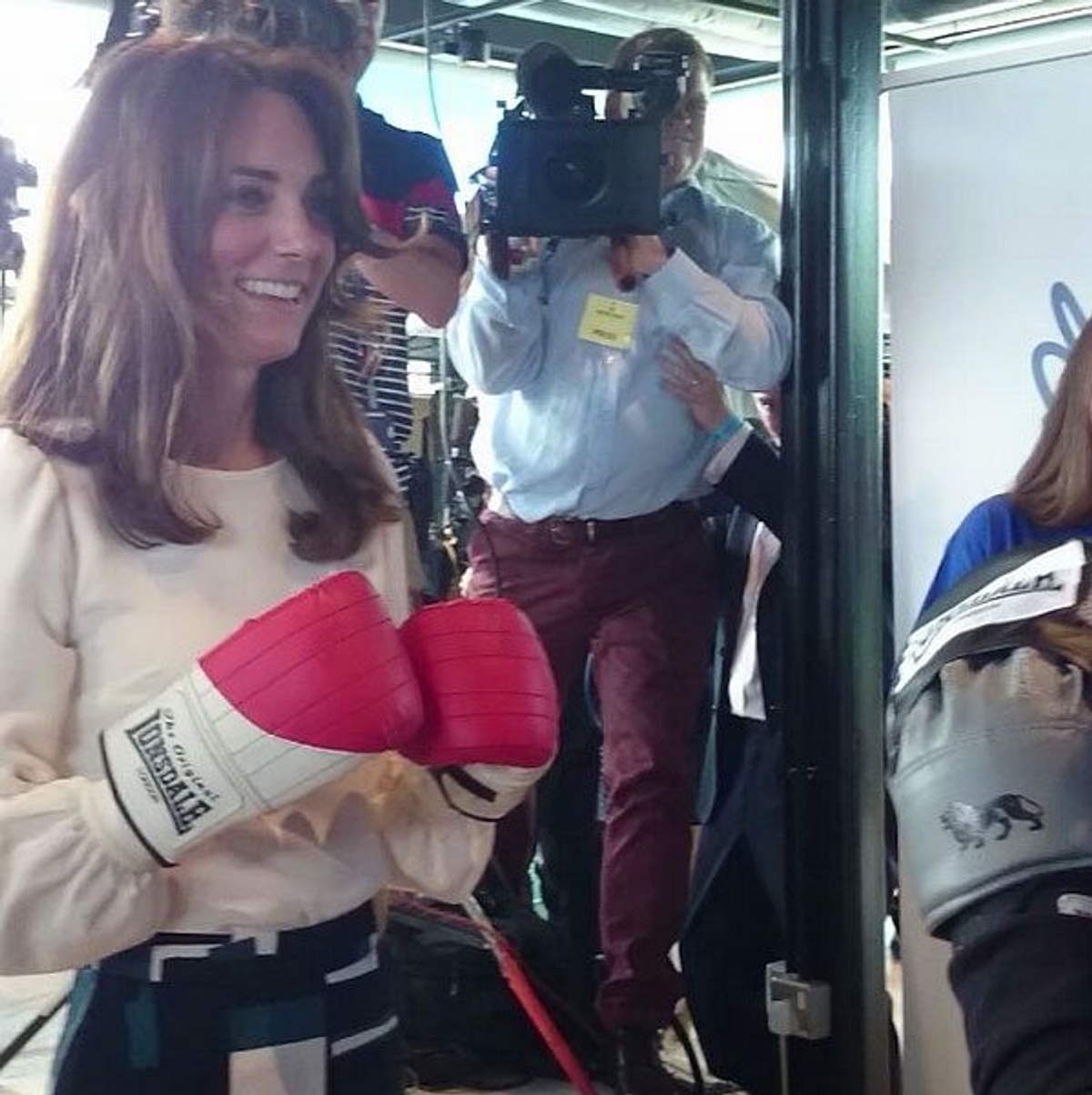Kate Middleton punched someone (in the chicest way possible)