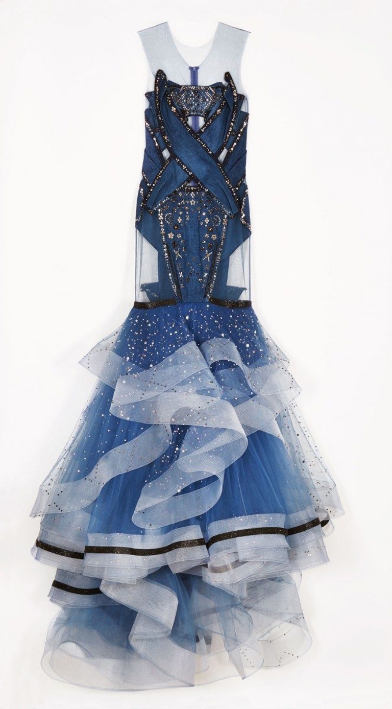 What happens when you give 6 designers a jean jacket and thousands of crystals?