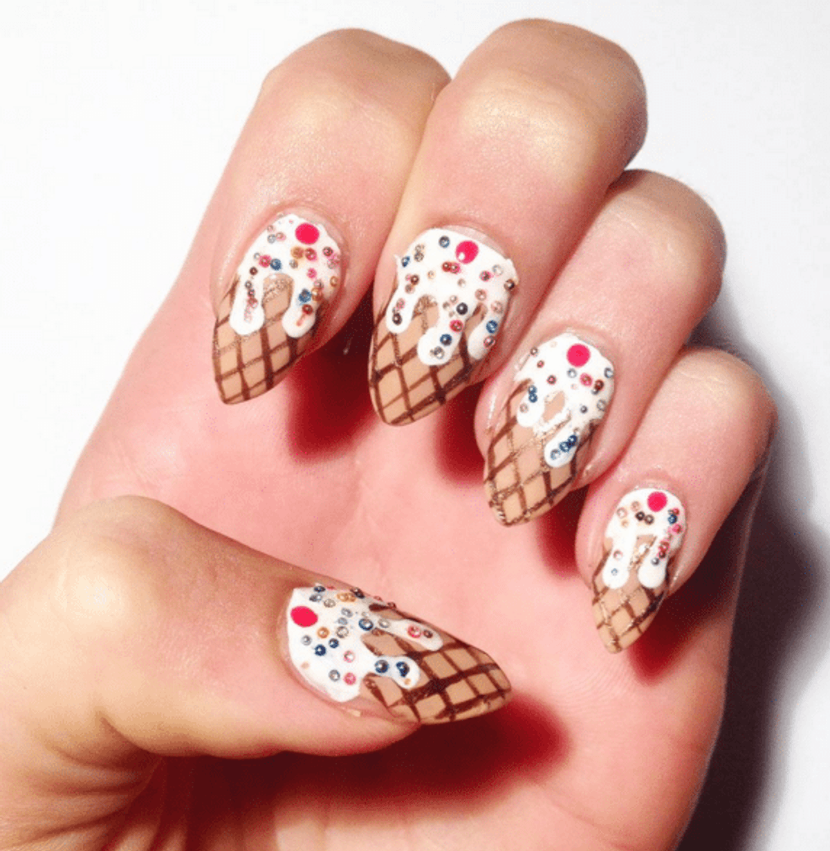 Introducing Ice Cream Nails, Instagram's Sweetest Beauty Trend