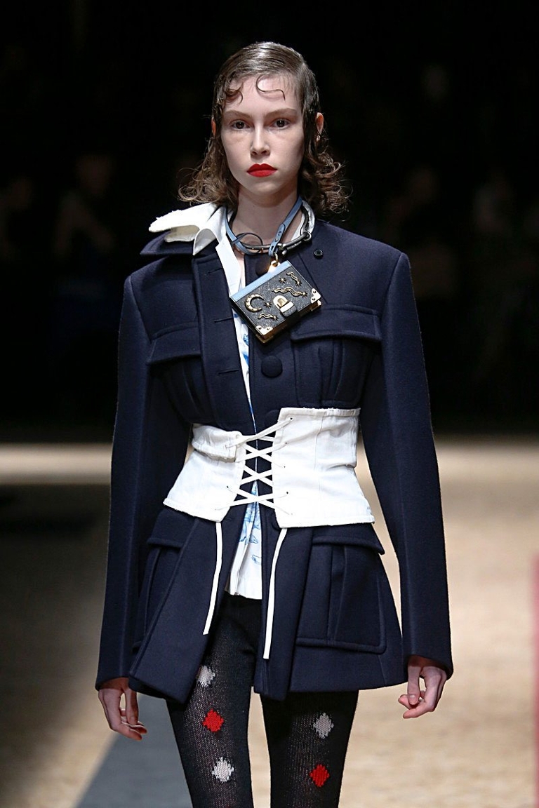 fall fashion 2016 corsets and bustiers trend prada