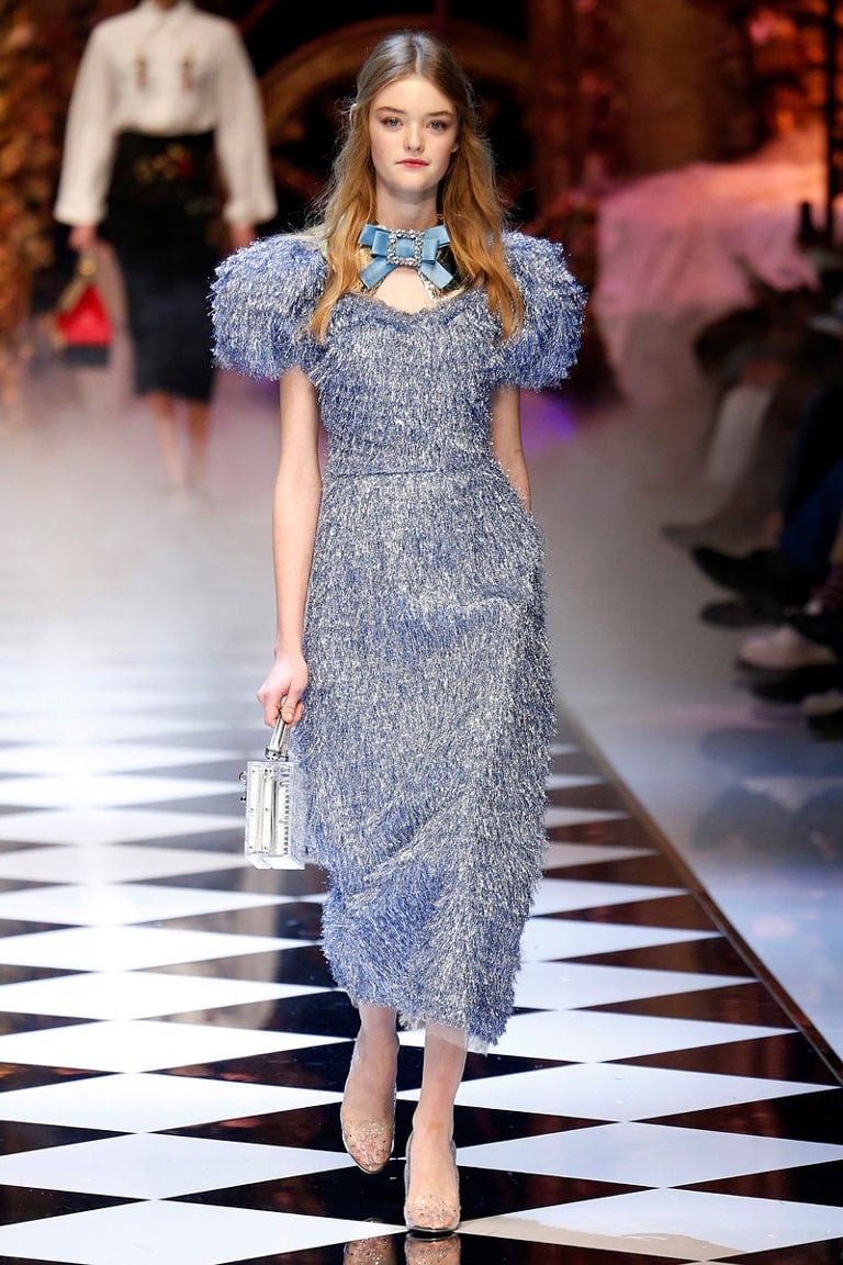 fall fashion 2016 metallics trend dolce gabbana