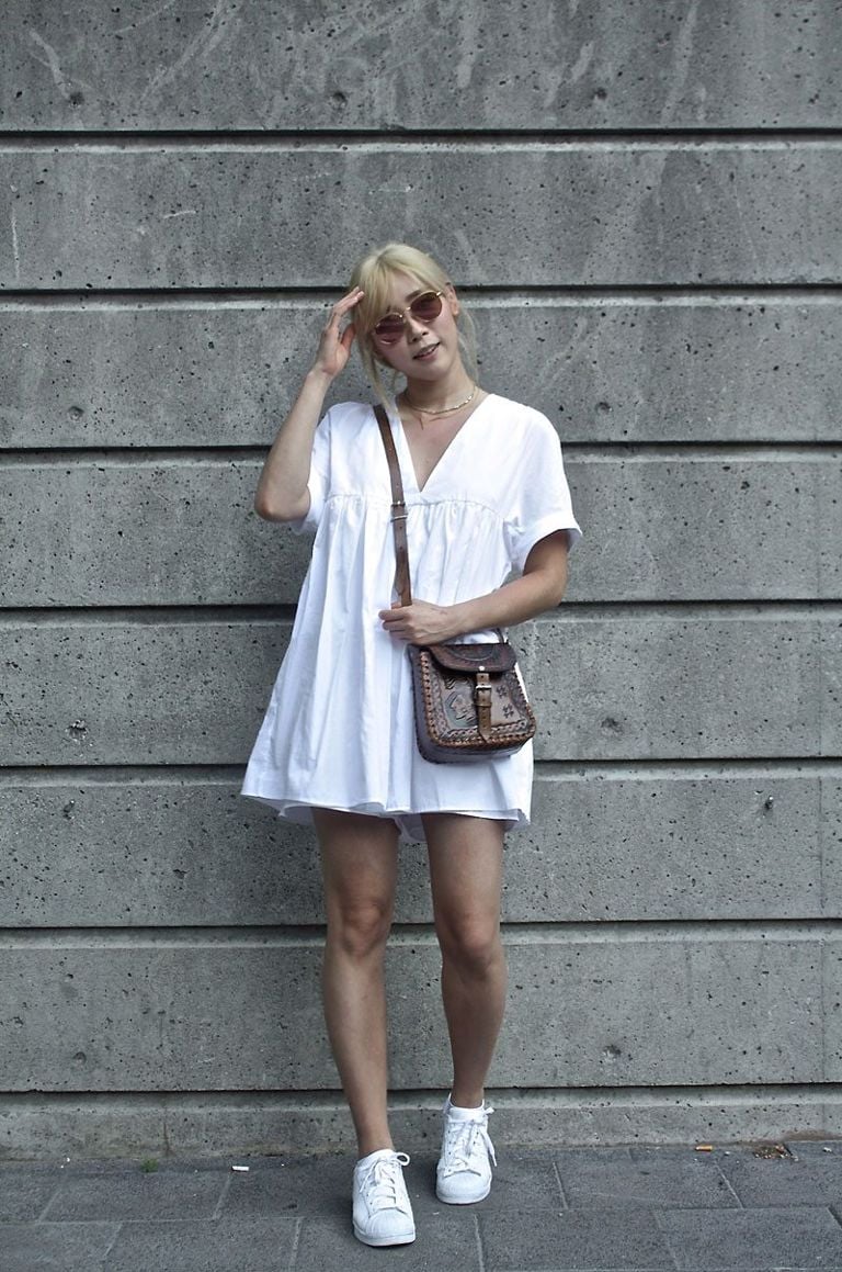how to wear the all white trend teresa yoo