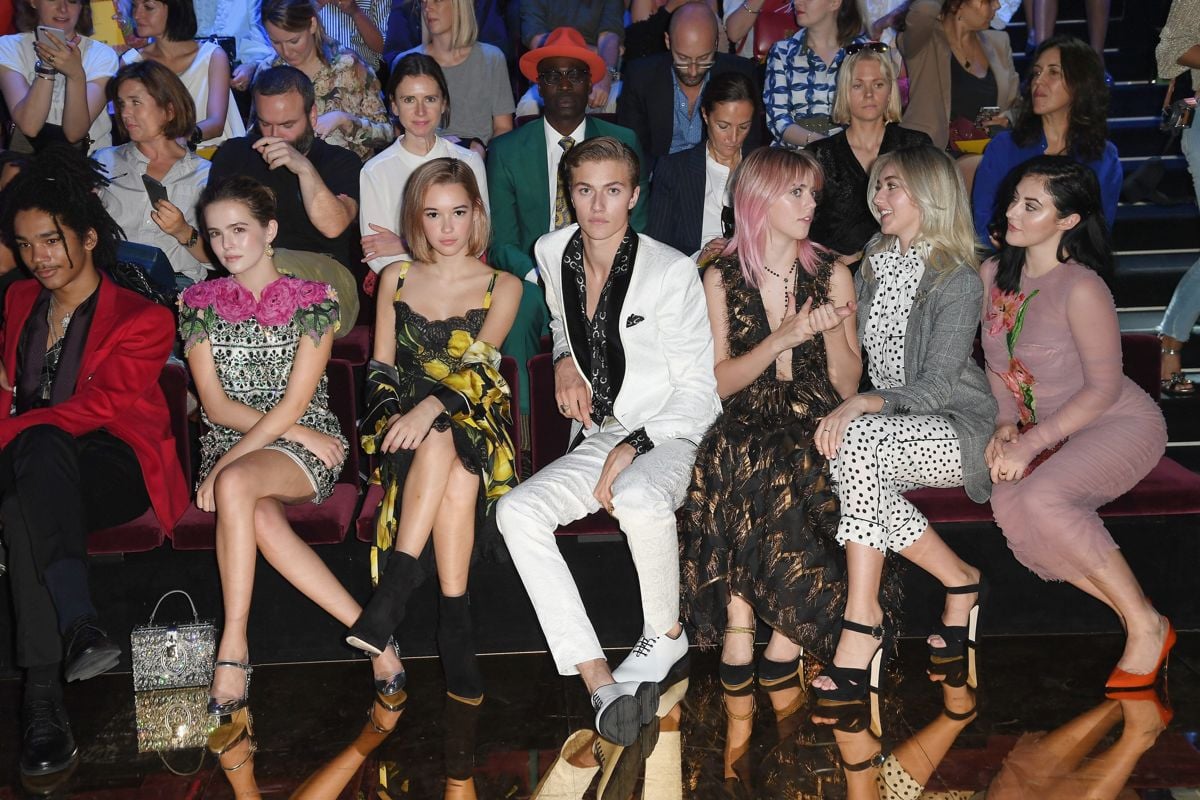 Meet the Millennials Who Owned the Front Row at Dolce & Gabbana