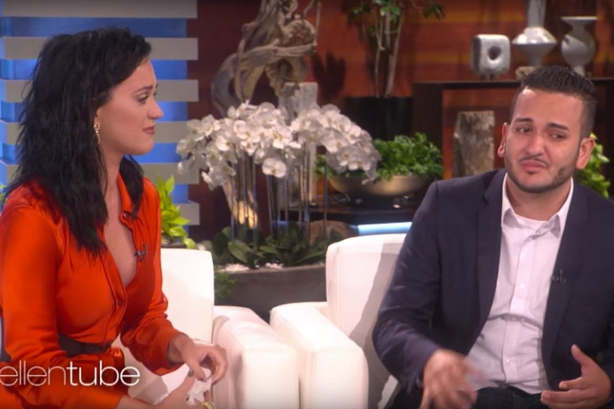 Katy Perry Surprises Orlando Shooting Survivor on Ellen