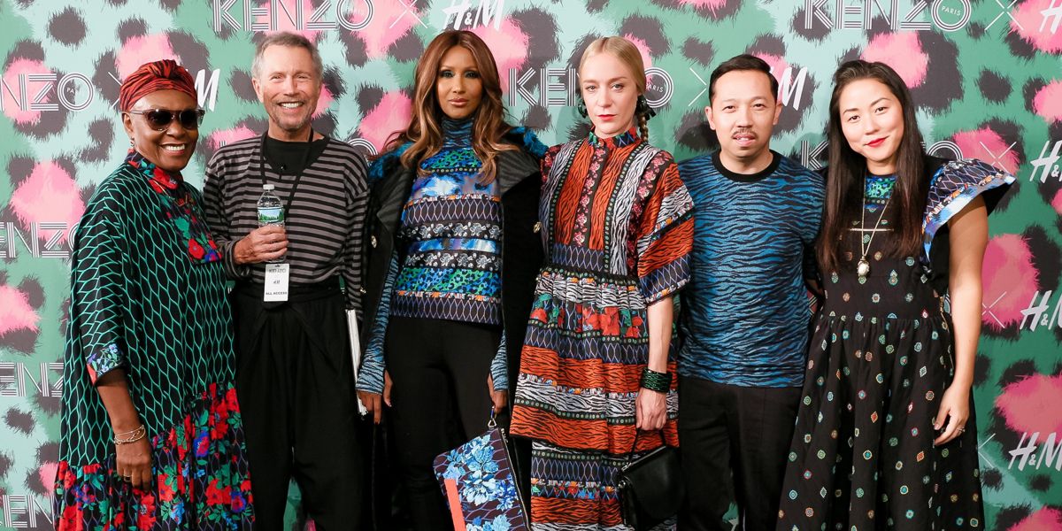 H＆M KENZO コラボシャツ Kenzo & H&M T-shirt Men Size S Floral Print 100% Cotton Big Logo