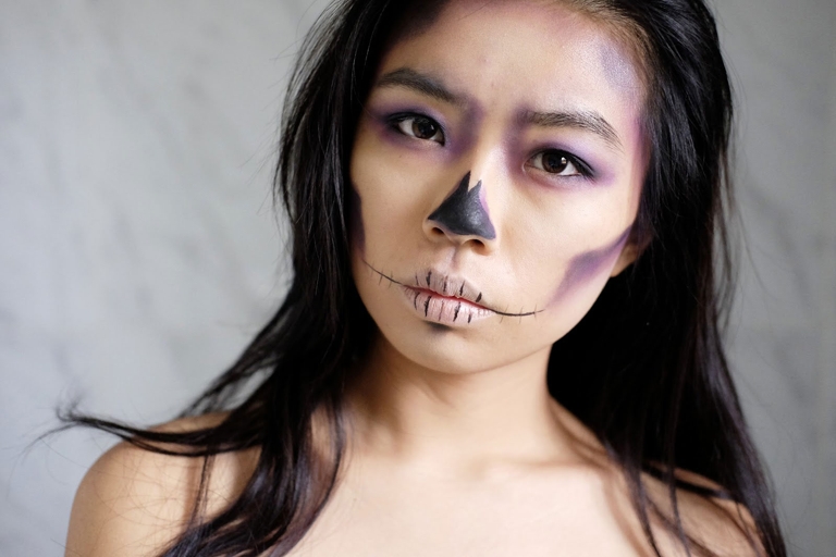 6 Last-Minute Halloween Makeup Ideas That Are Totally Easy To Do
