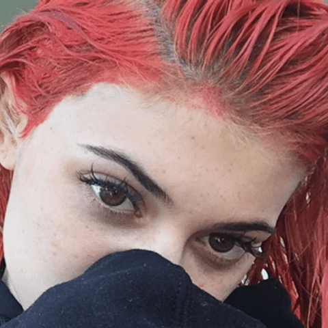 Kylie Jenner is Dyeing Her Hair Right Now (And It Might be Bright Red)